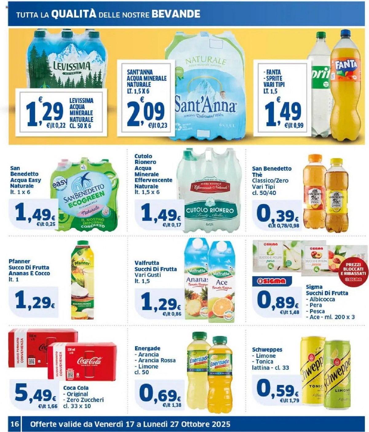 Volantino Sigma dal 17 ottobre al 27 ottobre, 2025 anteprima 3 – sigma volantino 16 1