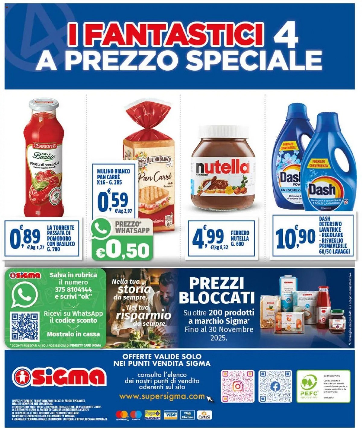 Volantino Sigma dal 17 ottobre al 27 ottobre, 2025 anteprima 1 – sigma volantino 20 1