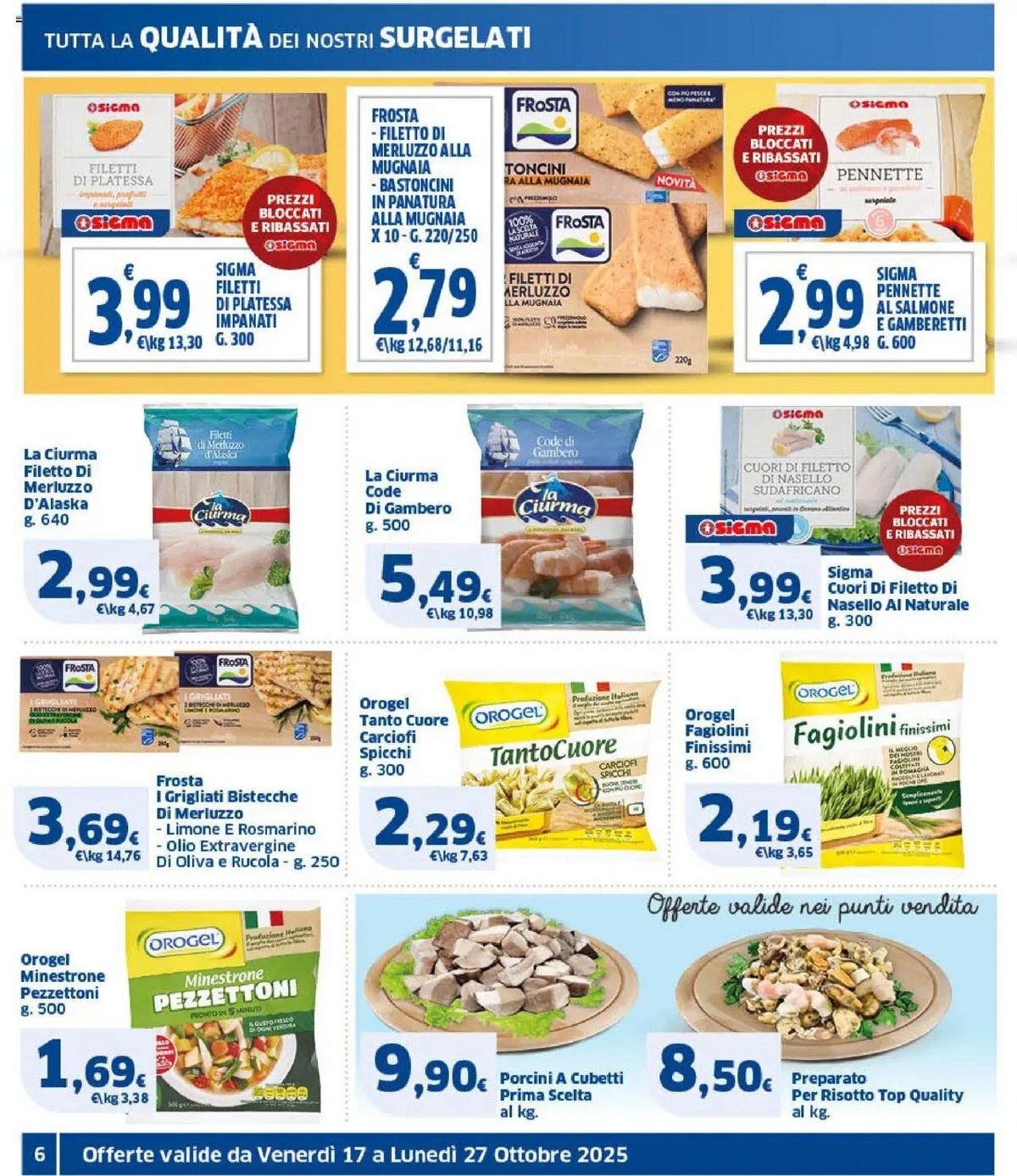 Volantino Sigma dal 17 ottobre al 27 ottobre, 2025 anteprima 5 – sigma volantino 6 1