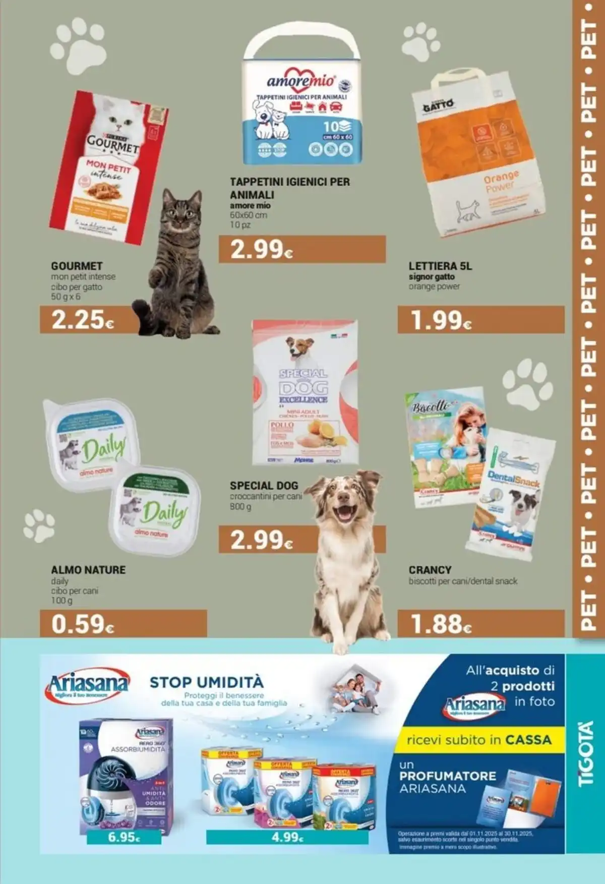 Volantino Tigotà dal Luglio 2025 anteprima 4 – tigota novembre 17