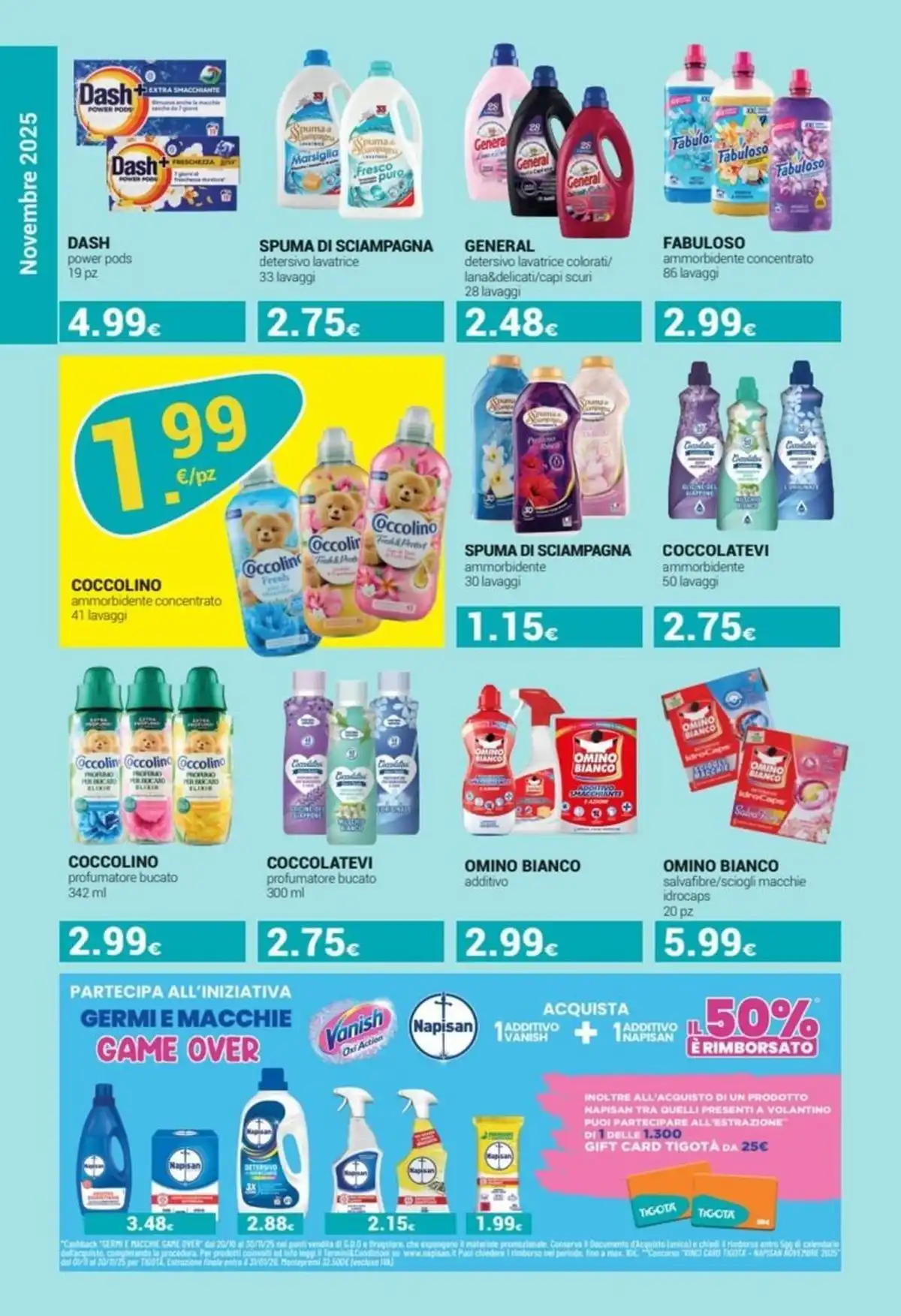 Volantino Tigotà dal Luglio 2025 anteprima 1 – tigota novembre 20