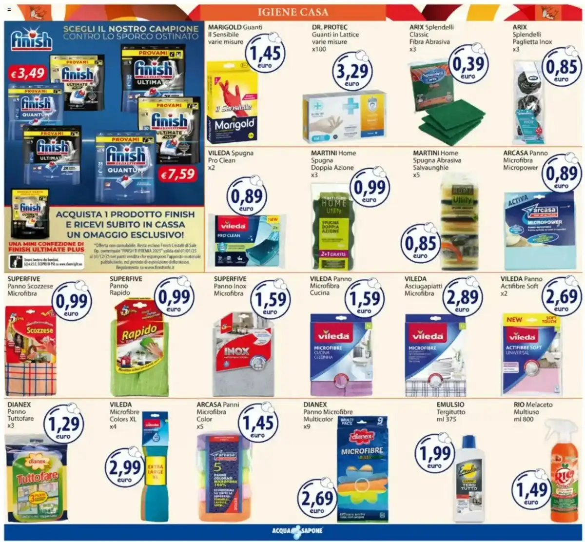 Volantino Acqua & Sapone nuovo dal 17 novembre al 30 novembre, 2025 anteprima 1 – acqua e sapone black friday 14