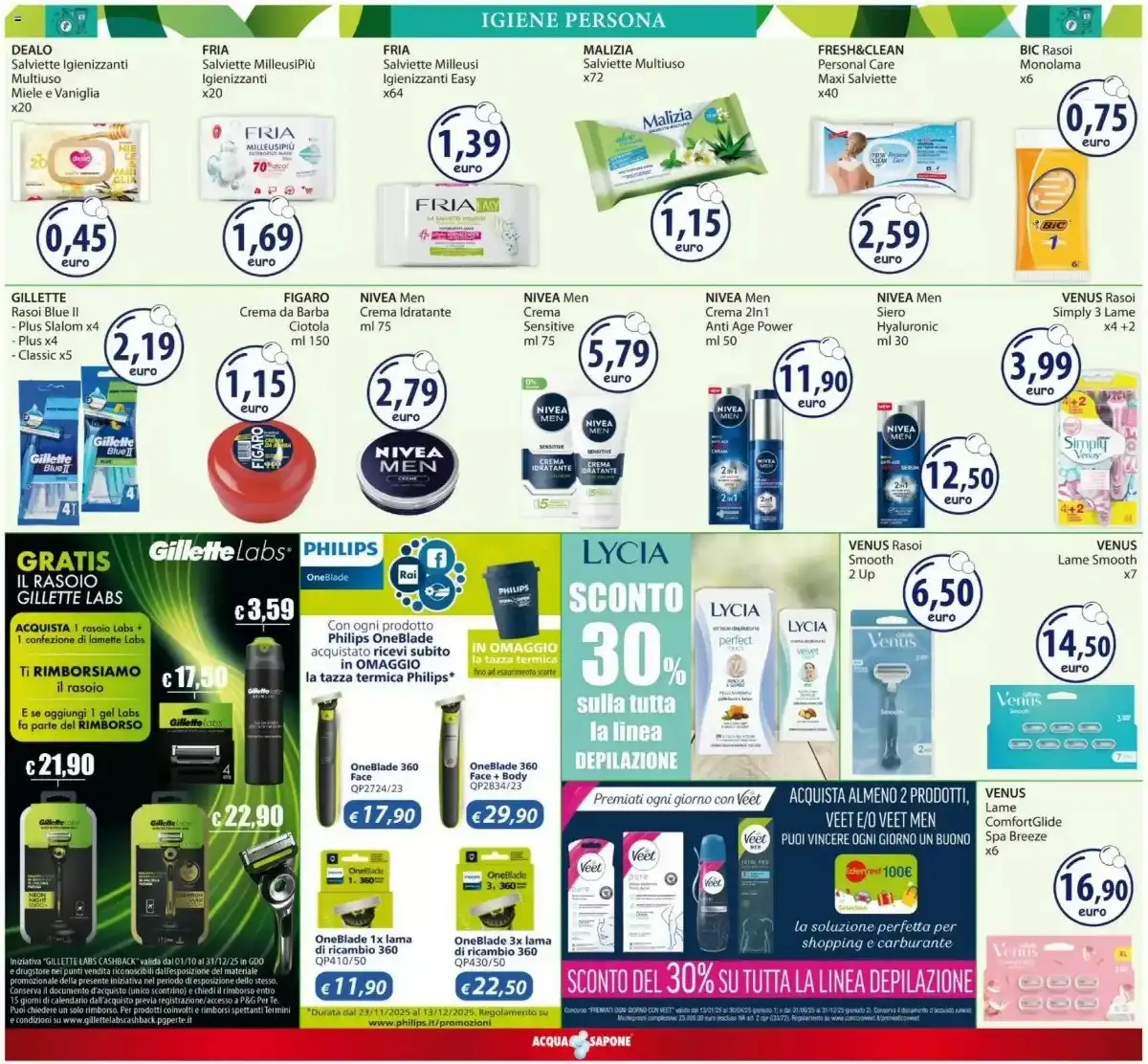 Volantino Acqua & Sapone Natale 2025 4 – acqua e sapone volantino 11