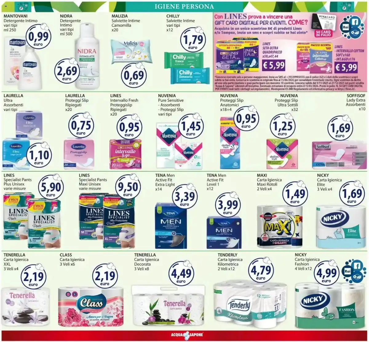 Volantino Acqua & Sapone Natale 2025 5 – acqua e sapone volantino 12