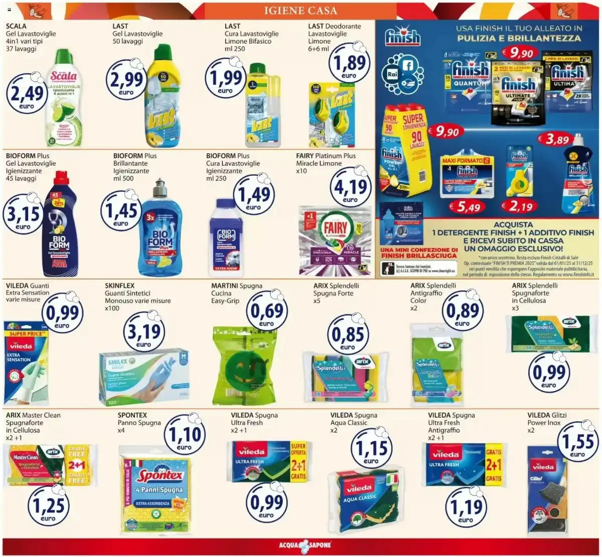 Volantino Acqua & Sapone Natale 2025 1 – acqua e sapone volantino 14