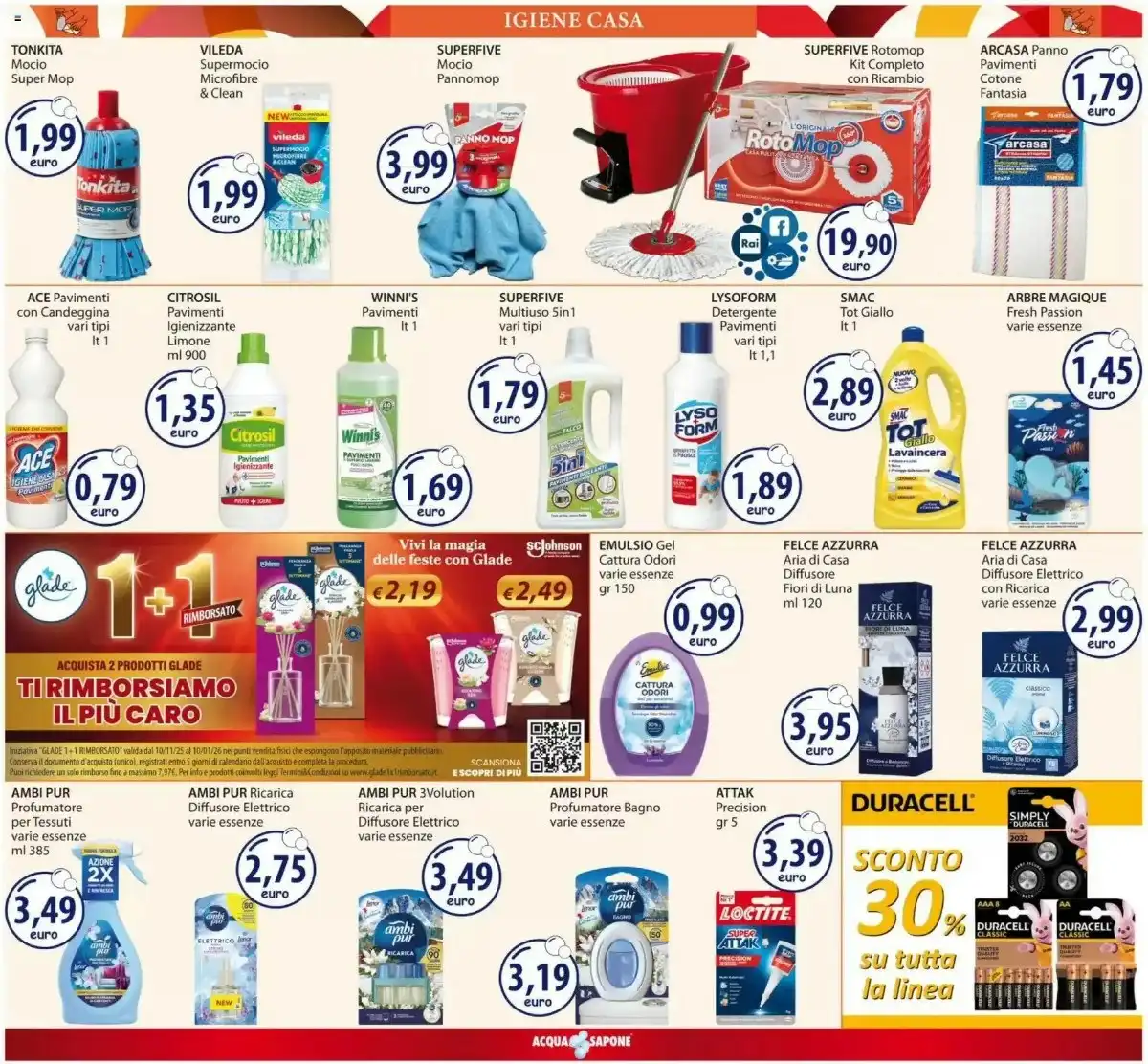 Volantino Acqua & Sapone Natale 2025 3 – acqua e sapone volantino 16