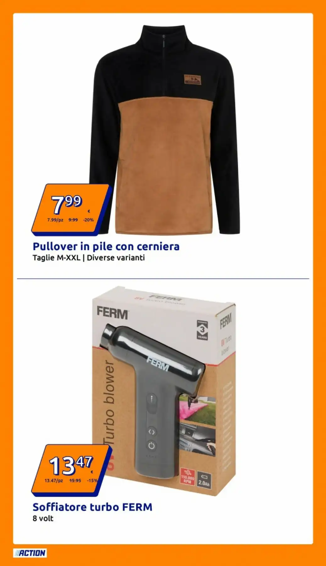 Volantino Action dal 10 settembre al 16 settembre, 2025 anteprima 1 – action volantino 7