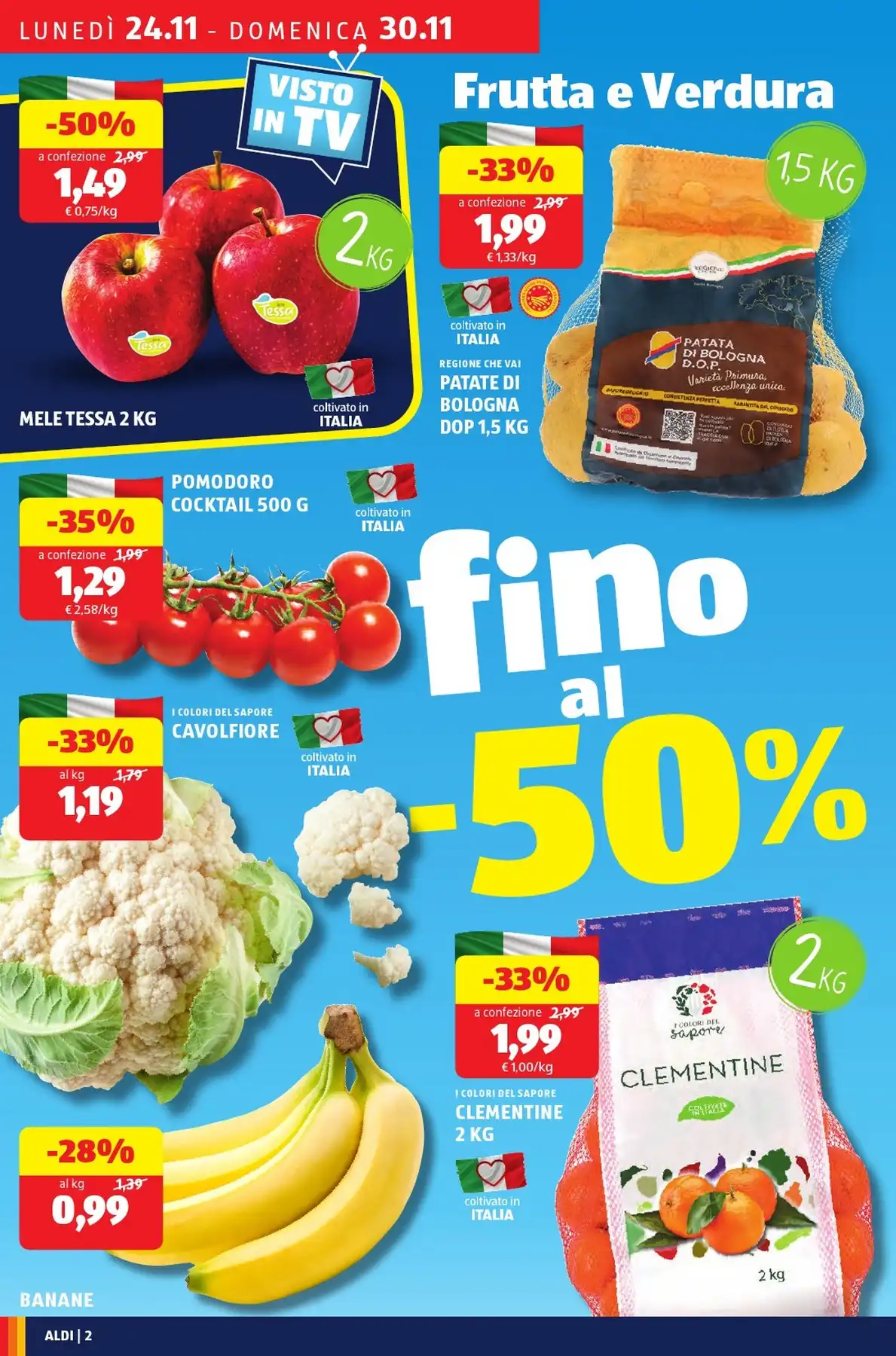 Volantino Aldi nuovo dal 24 novembre al 30 novembre, 2025 anteprima 1 – aldi black friday 2