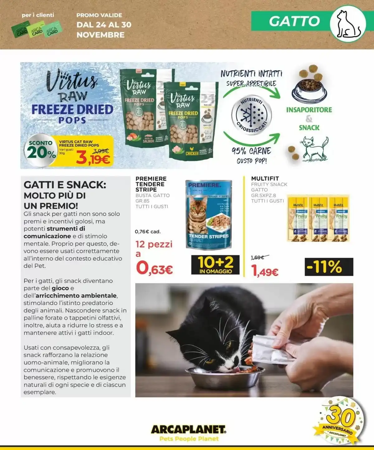 Volantino Arcaplanet Black Friday 2025 7 – arcaplanet volantino 17 1