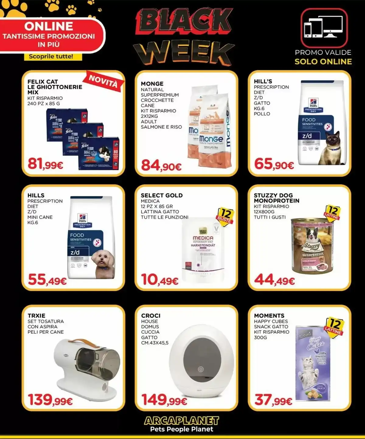 Volantino Arcaplanet Black Friday 2025 1 – arcaplanet volantino 2 1
