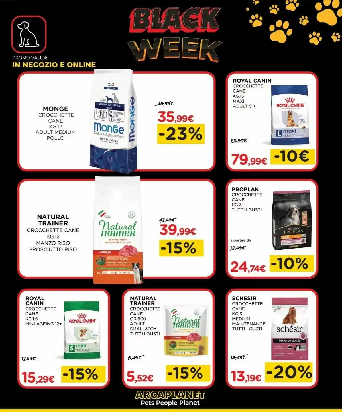 Volantino Arcaplanet Black Friday 2025 6 – arcaplanet volantino 7 1