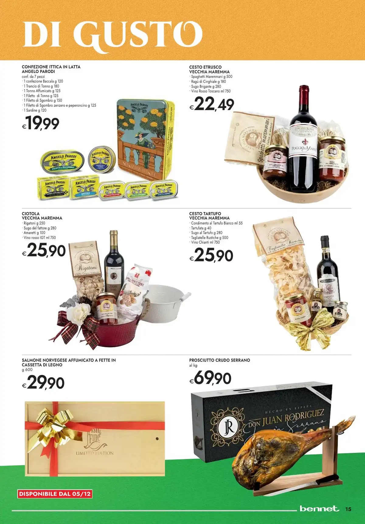 Volantino Bennet dal 20 novembre al 3 dicembre, 2025 anteprima 5 – bennet volantino 15