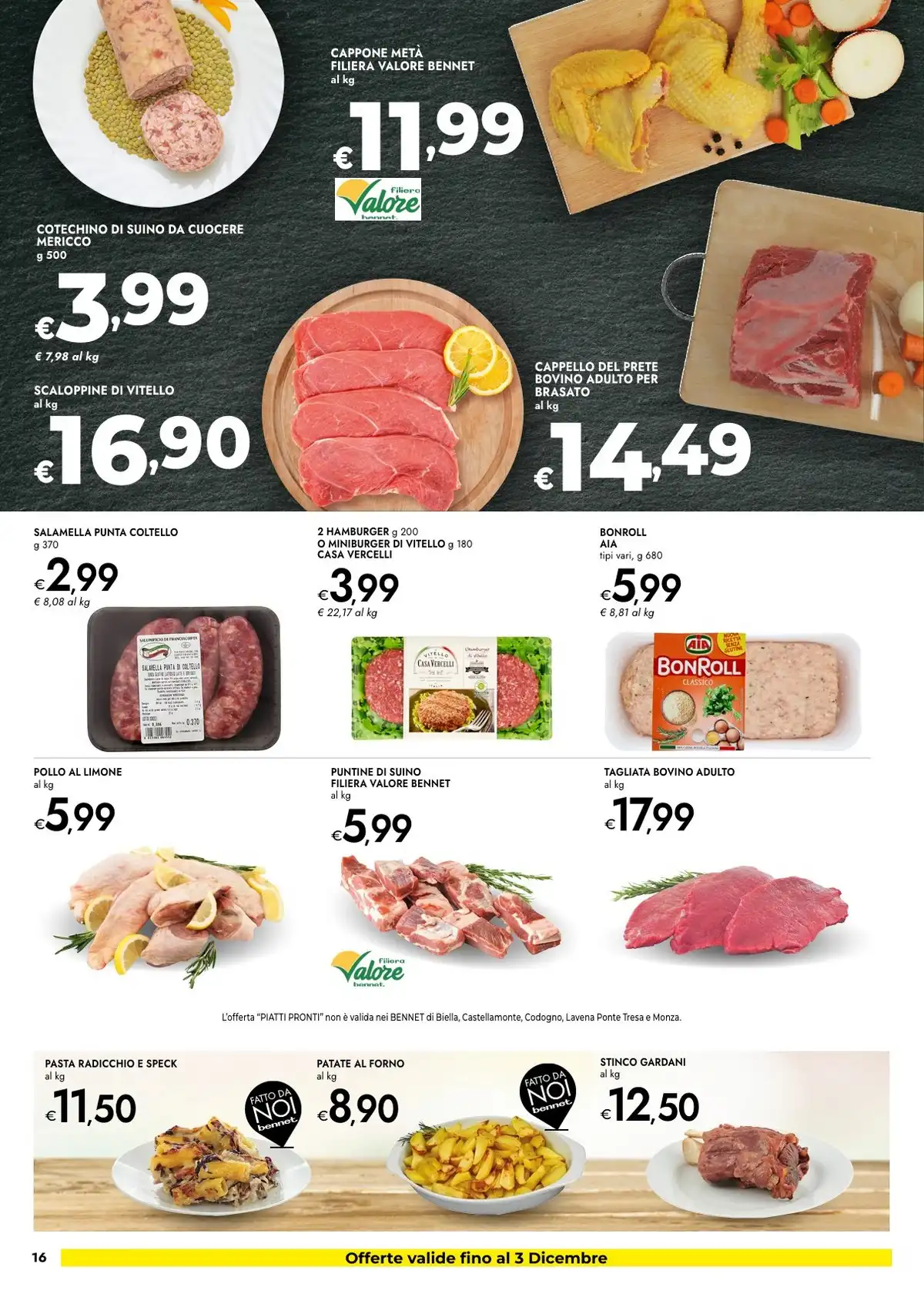 Volantino Bennet nuovo dal 4 dicembre al 17 dicembre, 2025 anteprima 6 – bennet volantino 16 1