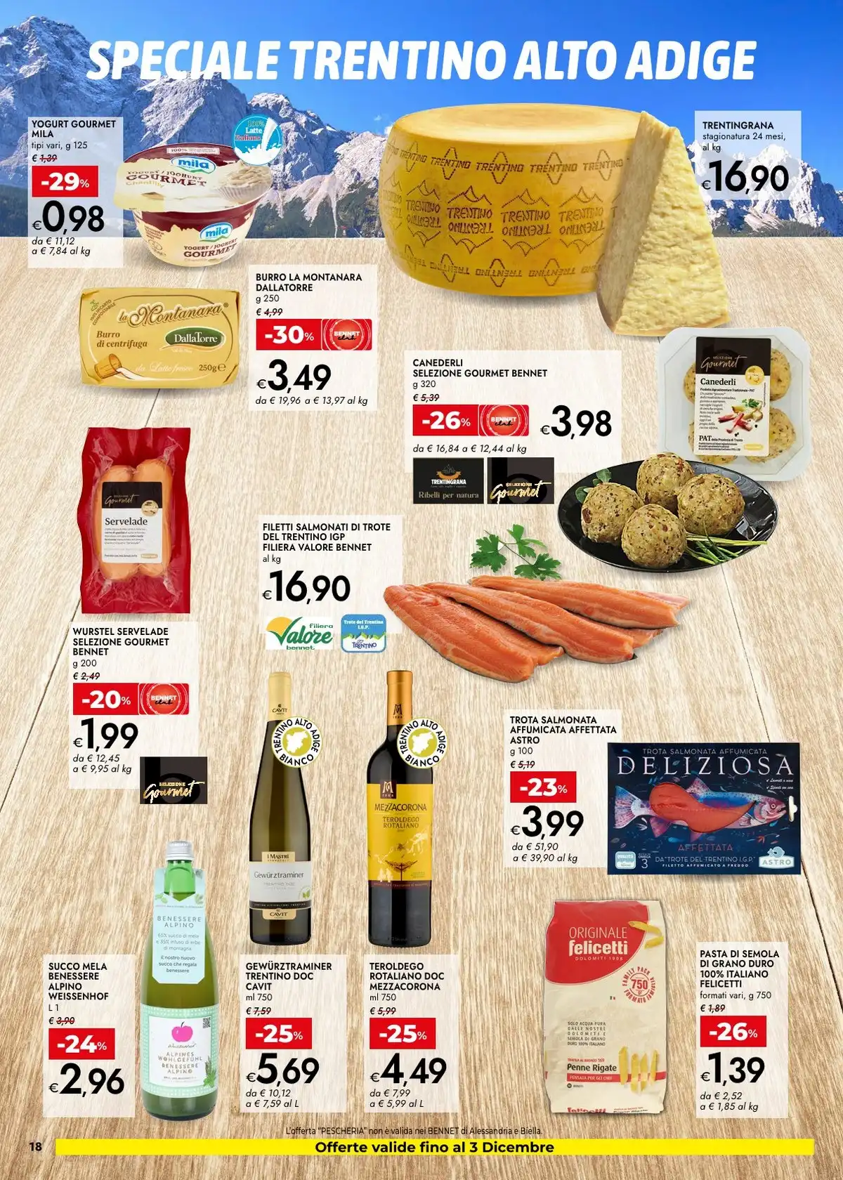 Volantino Bennet nuovo dal 4 dicembre al 17 dicembre, 2025 anteprima 8 – bennet volantino 18 1
