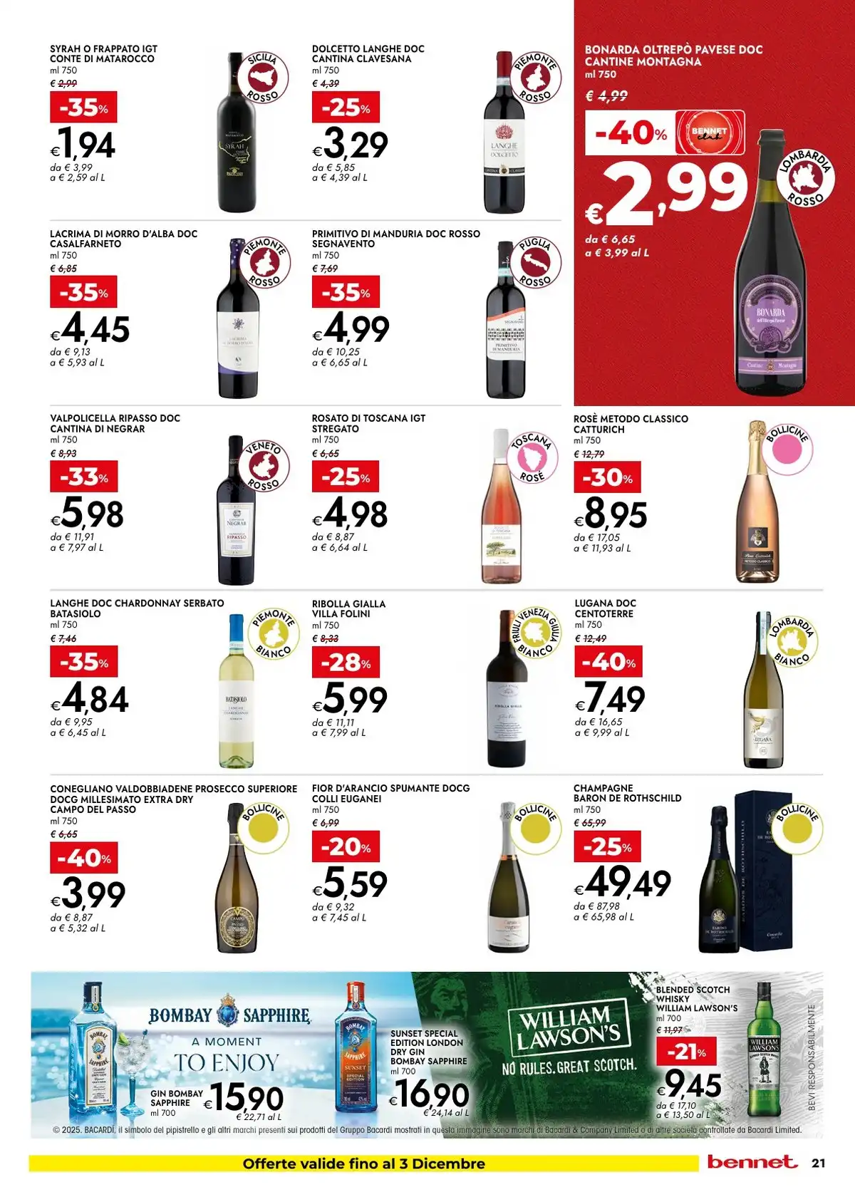 Volantino Bennet nuovo dal 4 dicembre al 17 dicembre, 2025 anteprima 1 – bennet volantino 21 1