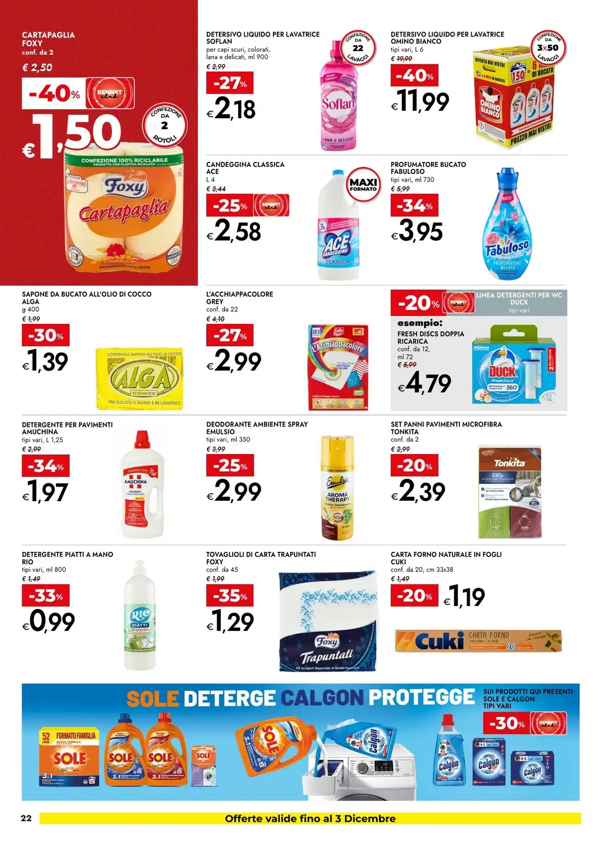 Volantino Bennet nuovo dal 4 dicembre al 17 dicembre, 2025 anteprima 2 – bennet volantino 22 1