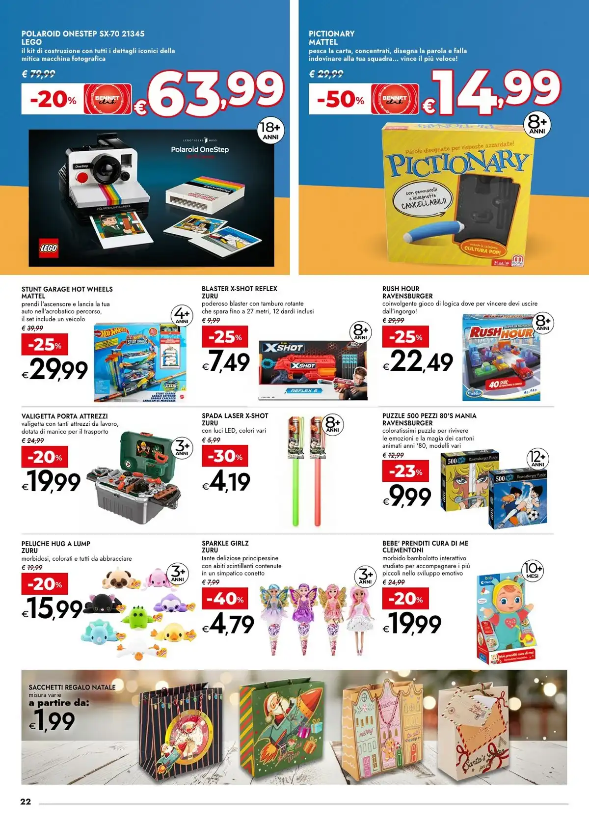 Volantino Bennet nuovo dal 11 dicembre al 24 dicembre, 2025 anteprima 3 – bennet volantino 22 2