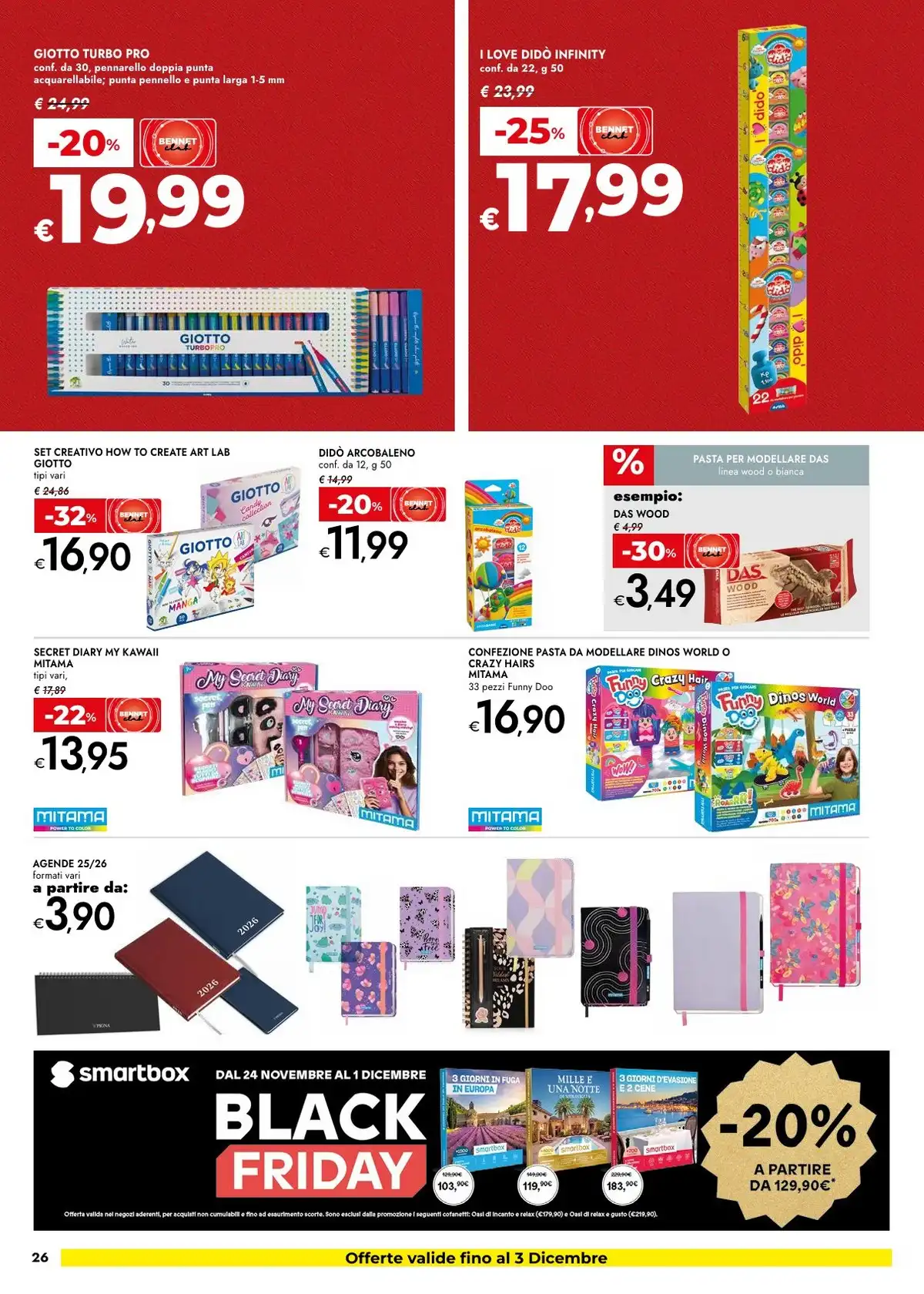 Volantino Bennet nuovo dal 4 dicembre al 17 dicembre, 2025 anteprima 6 – bennet volantino 26 1