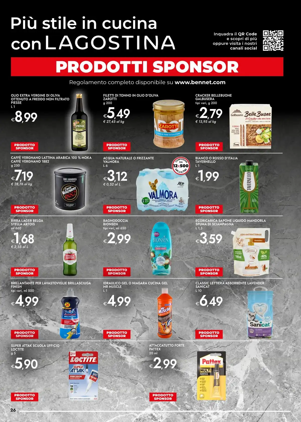 Volantino Bennet nuovo dal 11 dicembre al 24 dicembre, 2025 anteprima 1 – bennet volantino 26 2