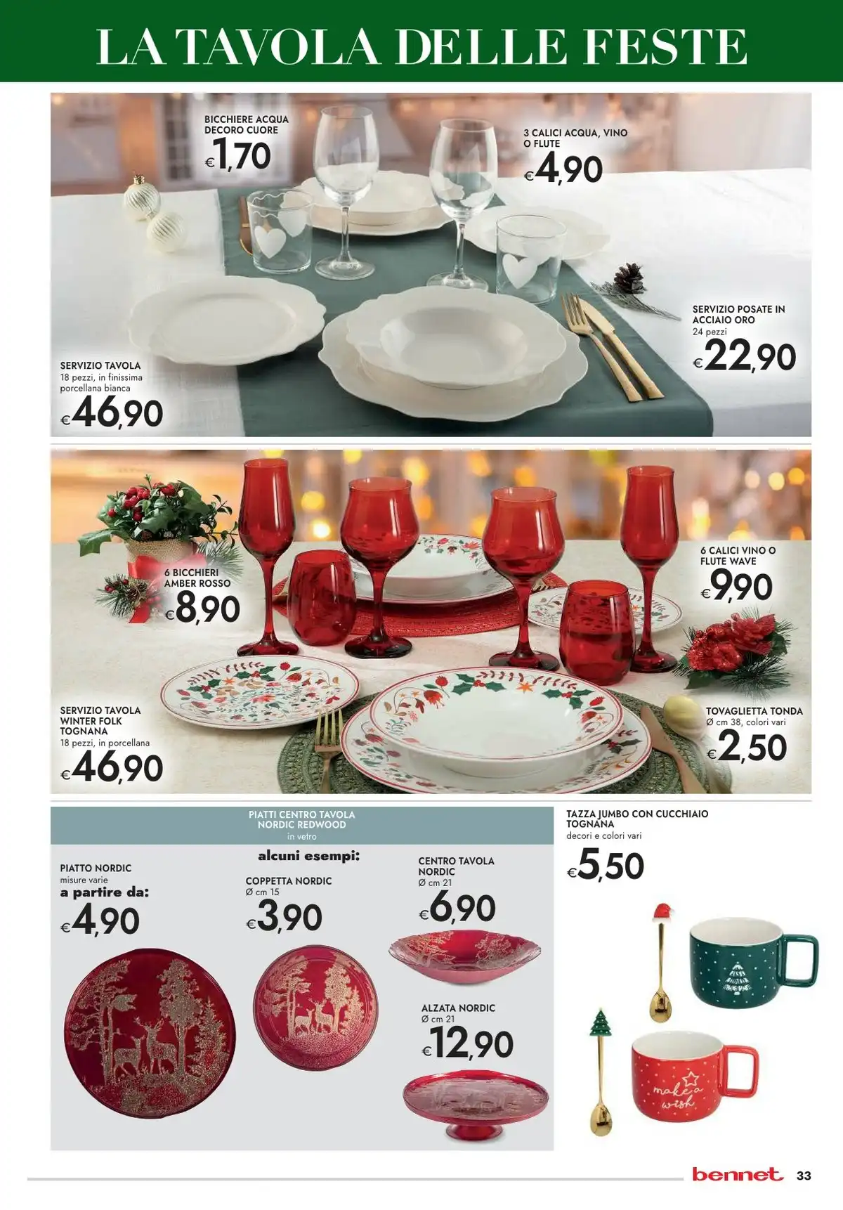Volantino Bennet dal 20 novembre al 3 dicembre, 2025 anteprima 3 – bennet volantino 33