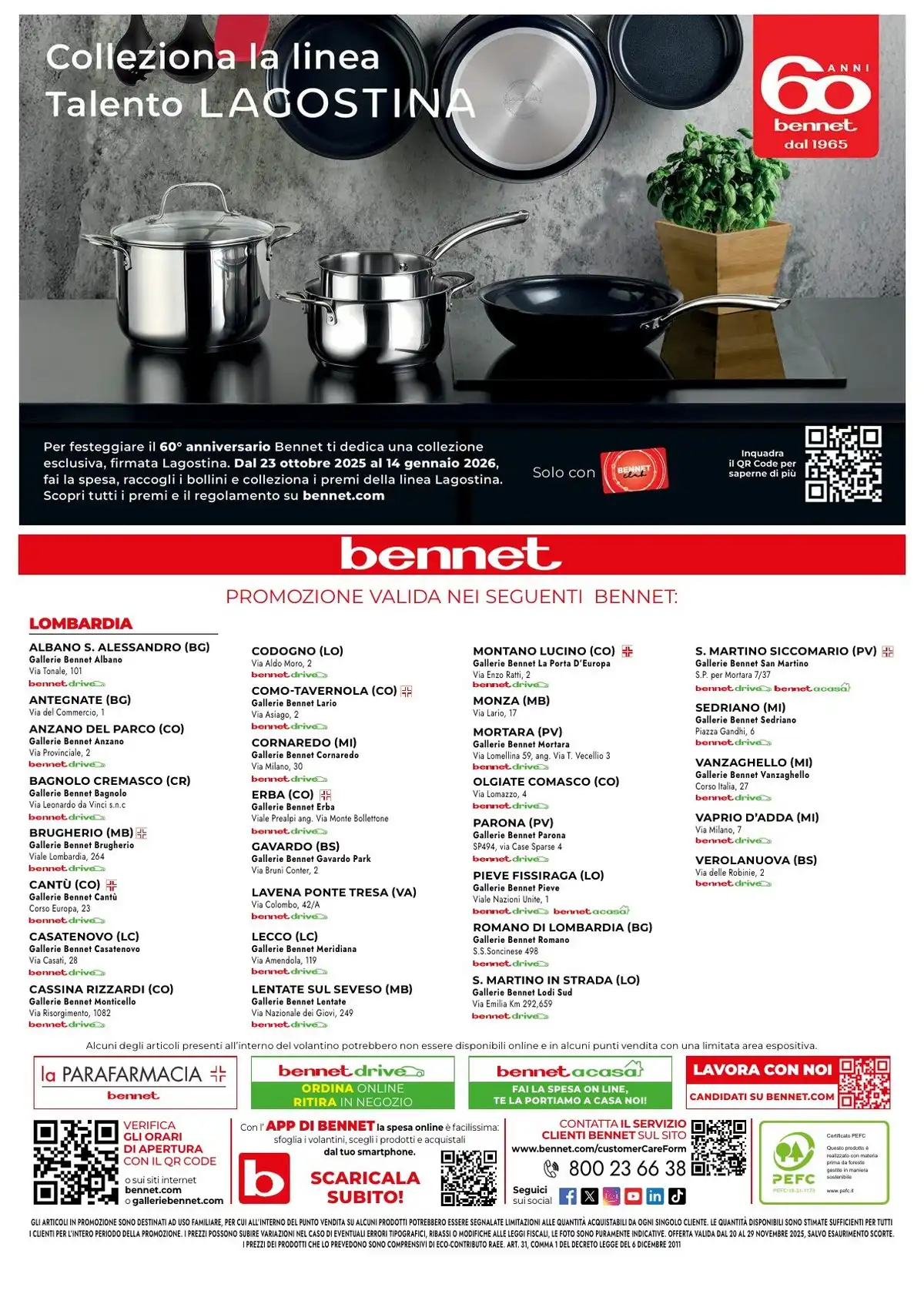 Volantino Bennet nuovo dal 4 dicembre al 17 dicembre, 2025 anteprima 6 – bennet volantino 36 1