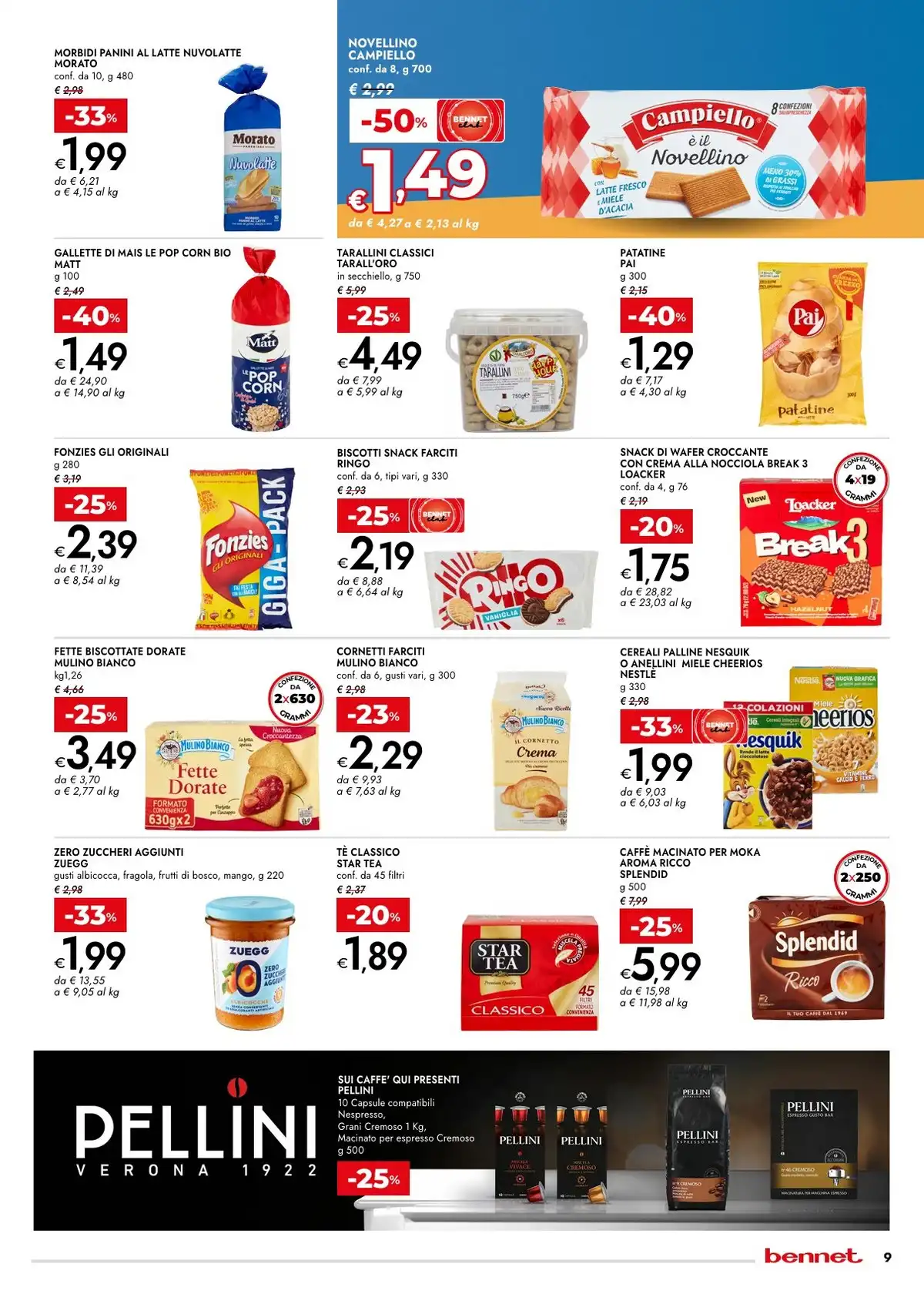 Volantino Bennet nuovo dal 11 dicembre al 24 dicembre, 2025 anteprima 2 – bennet volantino 9 2