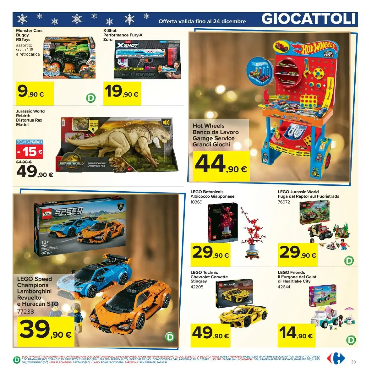 Volantino Carrefour dal 2 dicembre al 15 dicembre, 2025 anteprima 3 – carrefour volantino 33