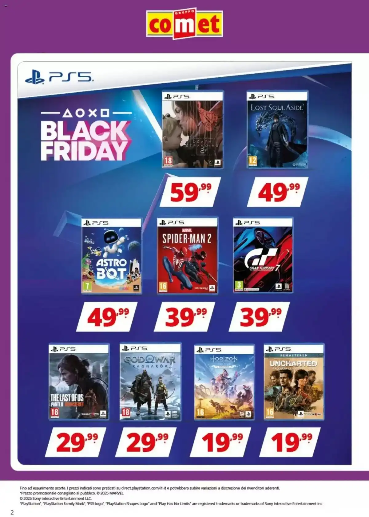 Volantino Comet Black Friday 2025 1 – comet volantino 2
