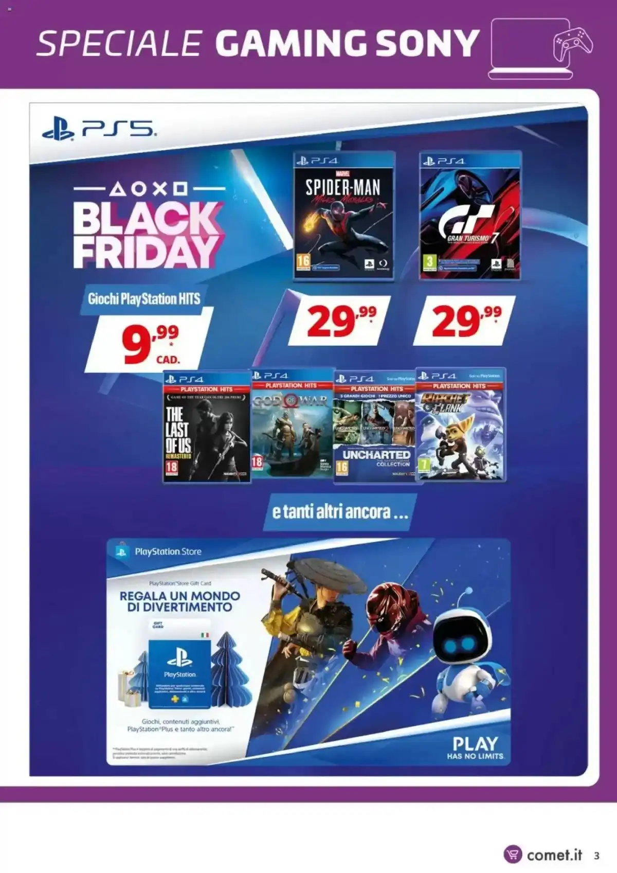 Volantino Comet Black Friday 2025 2 – comet volantino 3