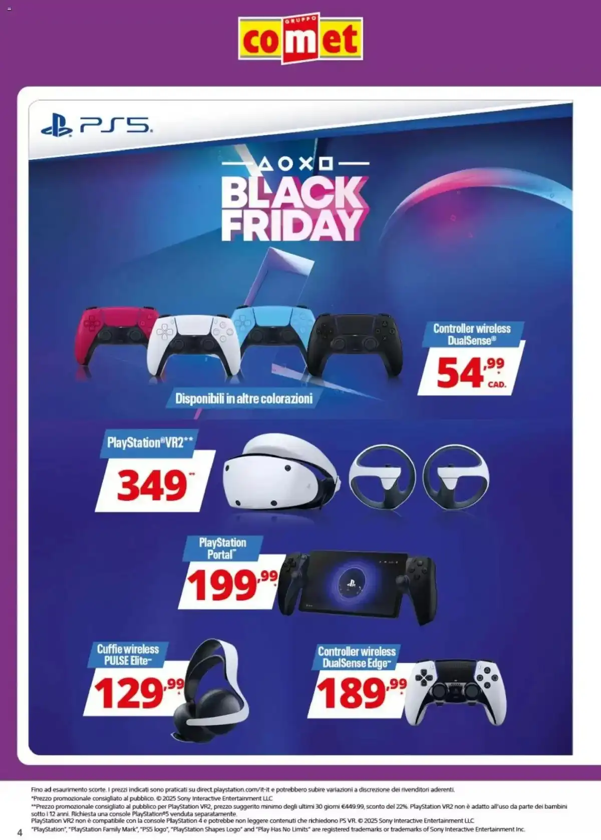 Volantino Comet Black Friday 2025 3 – comet volantino 4