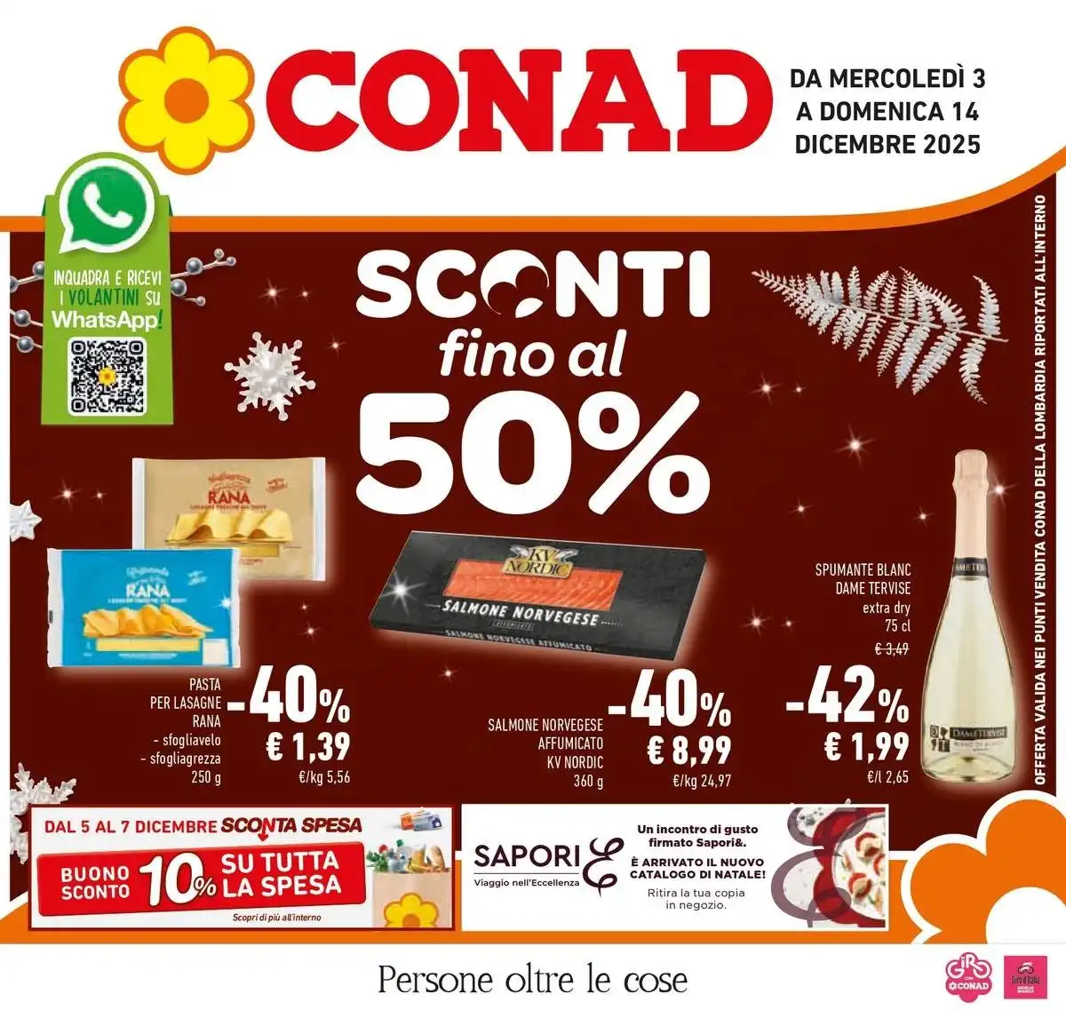 Volantino Conad dal 3 dicembre al 14 dicembre, 2025 anteprima 10 – conad volantino 1