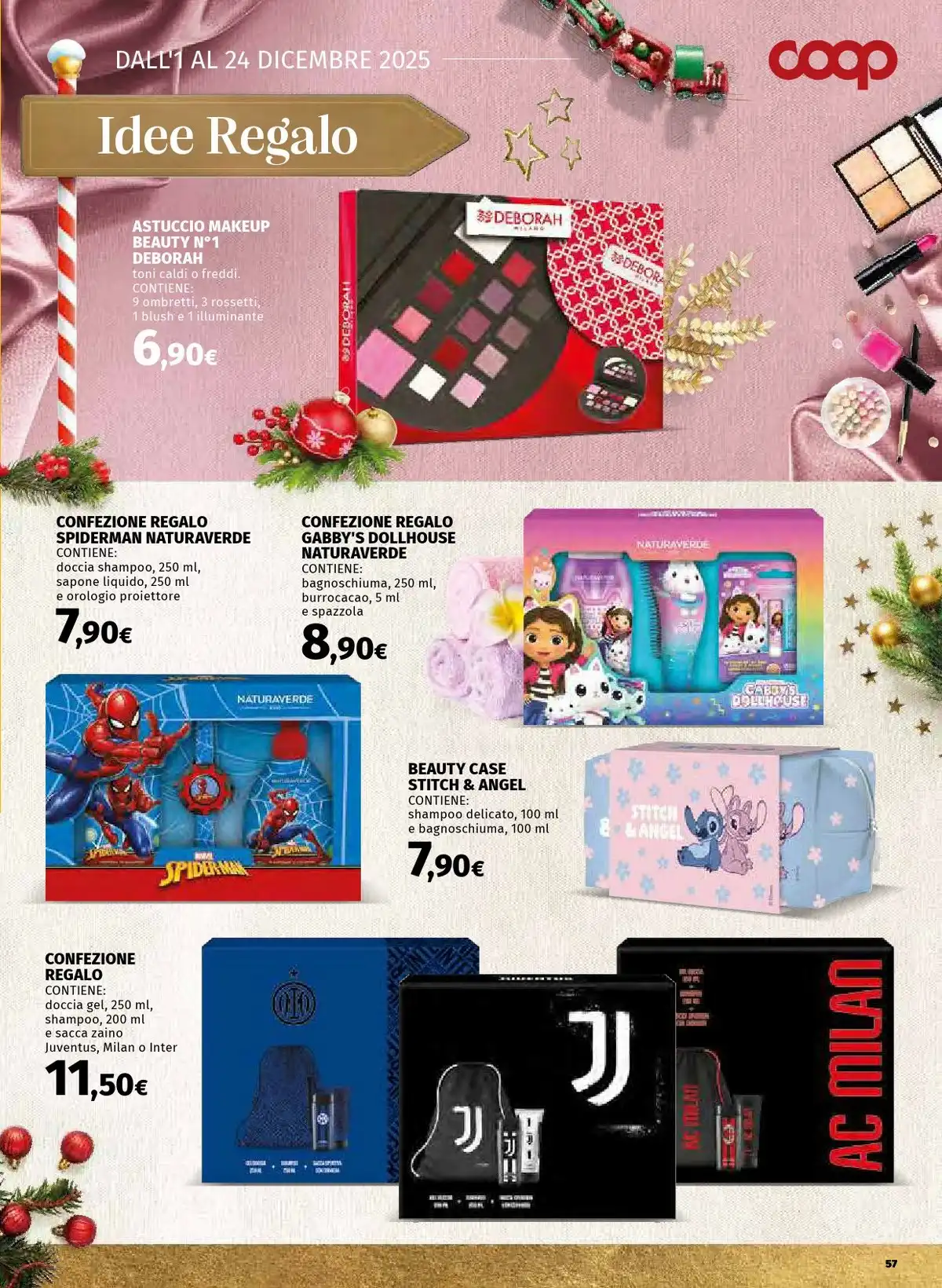Volantino COOP Natale 2025 7 – coop natale 57