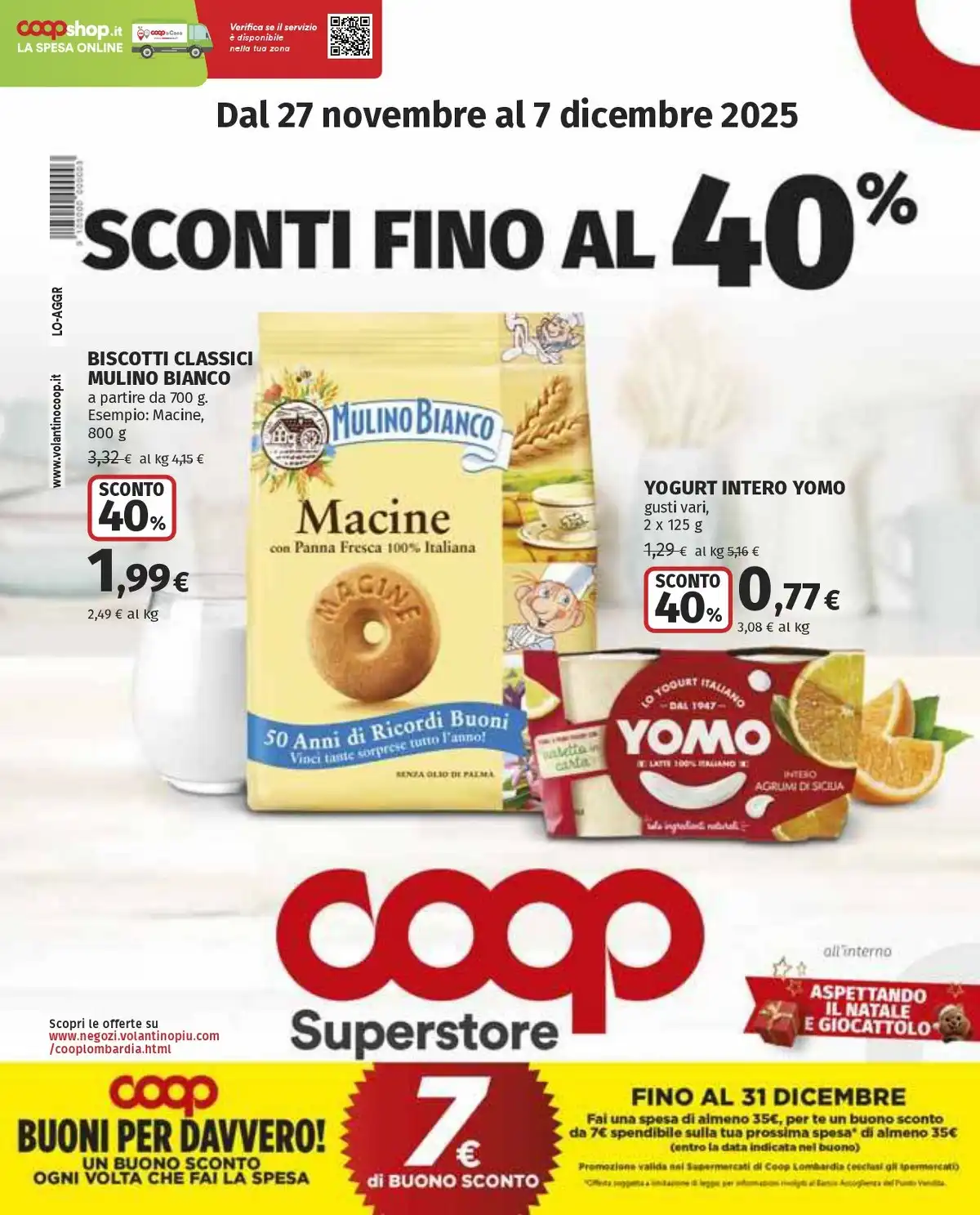 Volantino Coop dal 27 novembre al 7 dicembre, 2025 anteprima 32 – coop volantino 1 1
