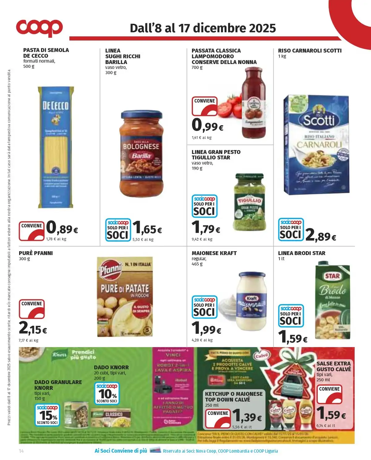 Volantino COOP dal 8 dicembre al 17 dicembre, 2025 anteprima 1 – coop volantino 34 1