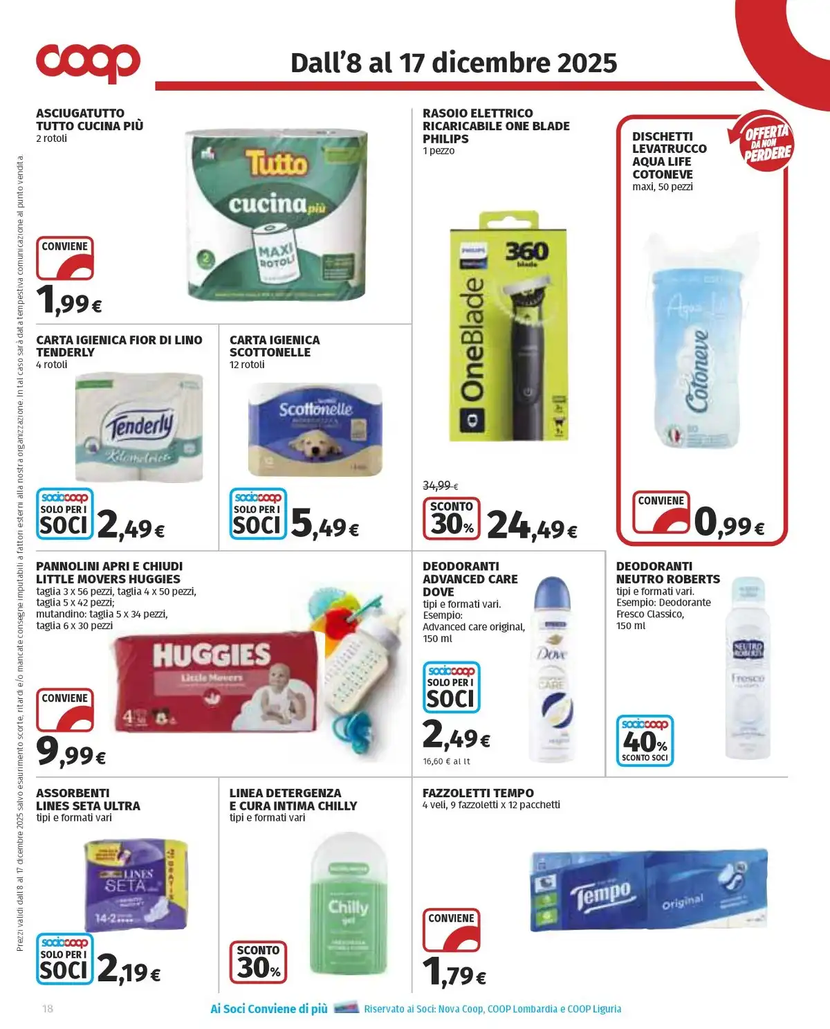 Volantino COOP dal 8 dicembre al 17 dicembre, 2025 anteprima 1 – coop volantino 38