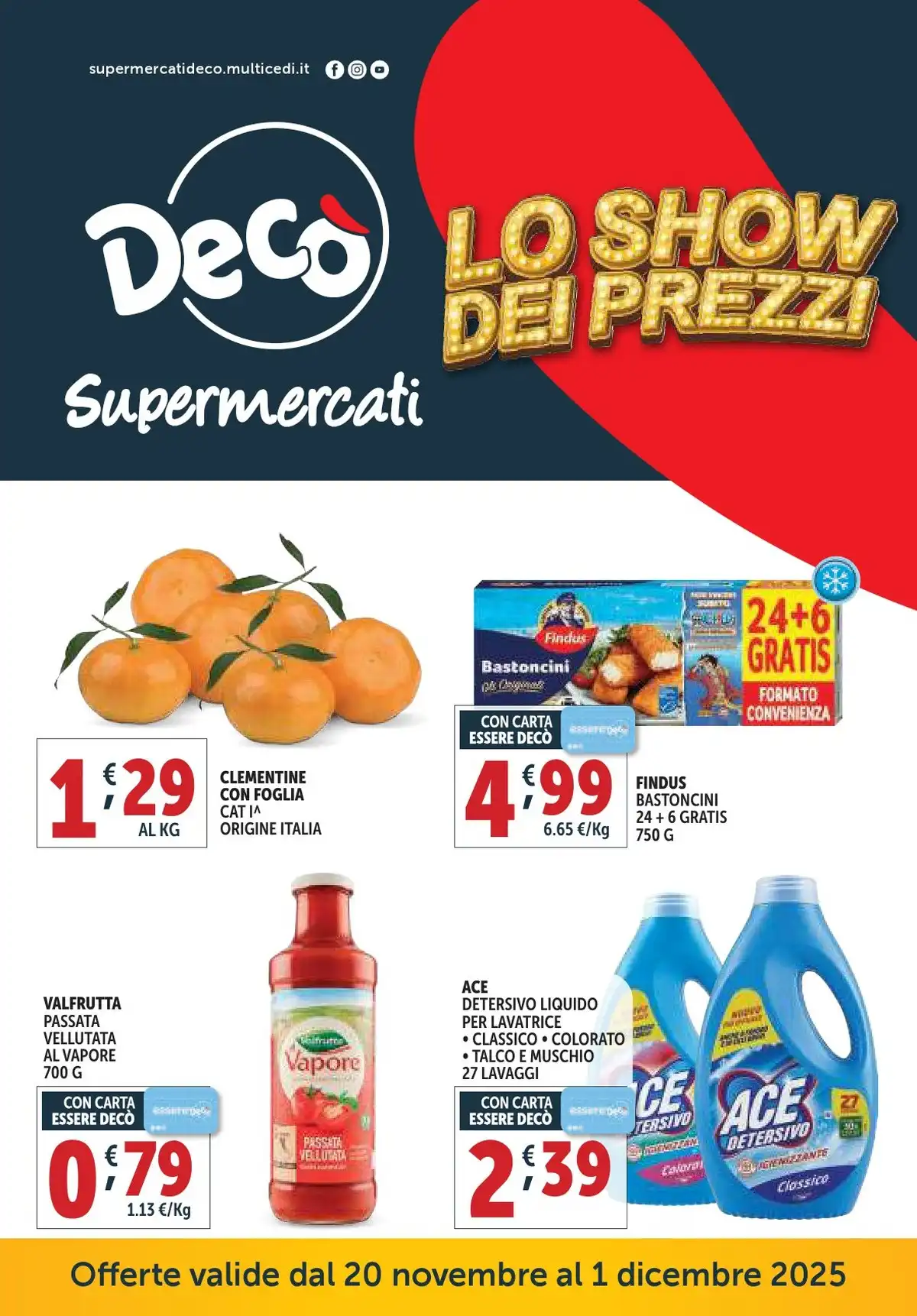 Volantino Deco Supermercati dal 2 dicembre al 15 dicembre, 2025 anteprima 1 – deco supermercati 1