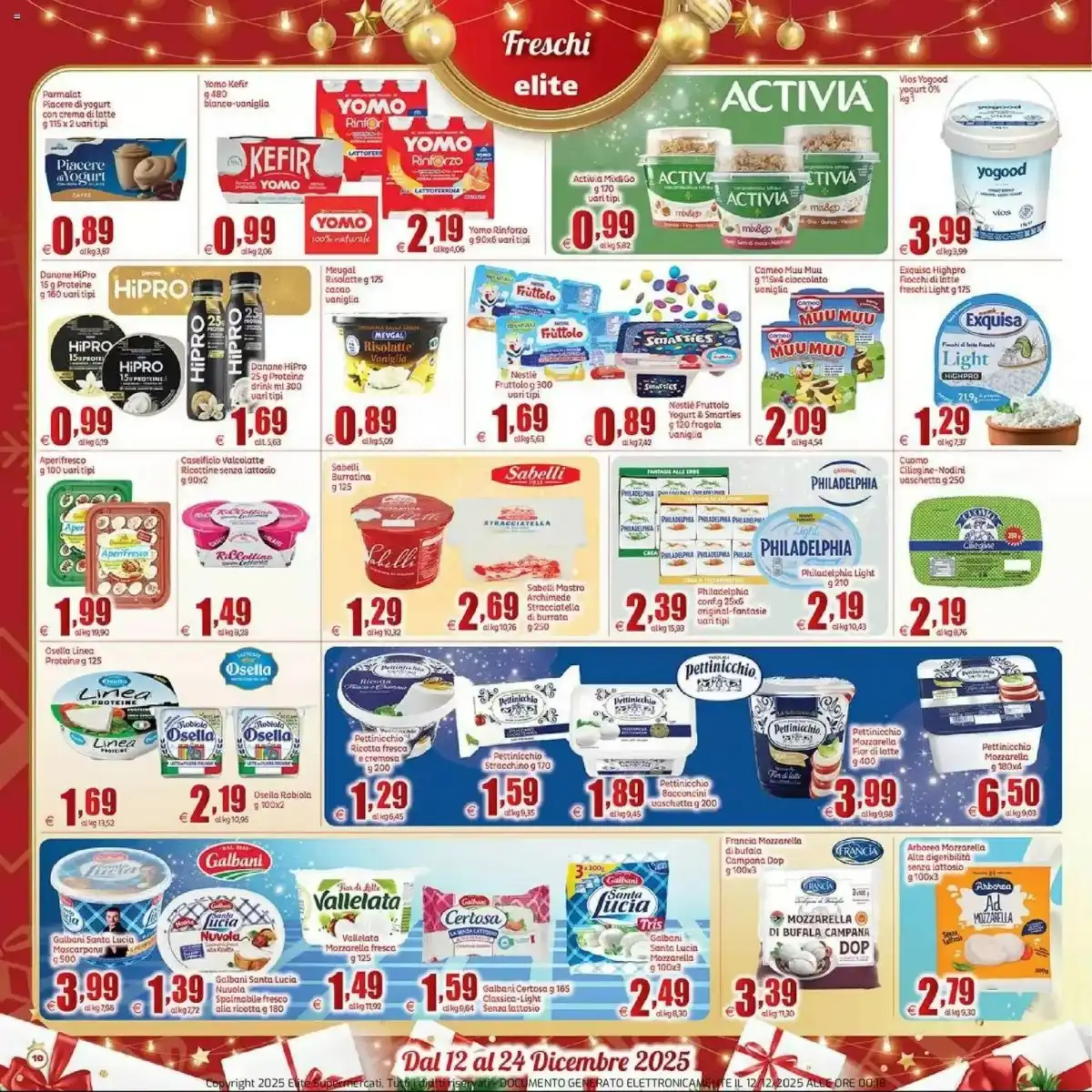 Volantino Elite Supermercati Natale 2025 - Pagina