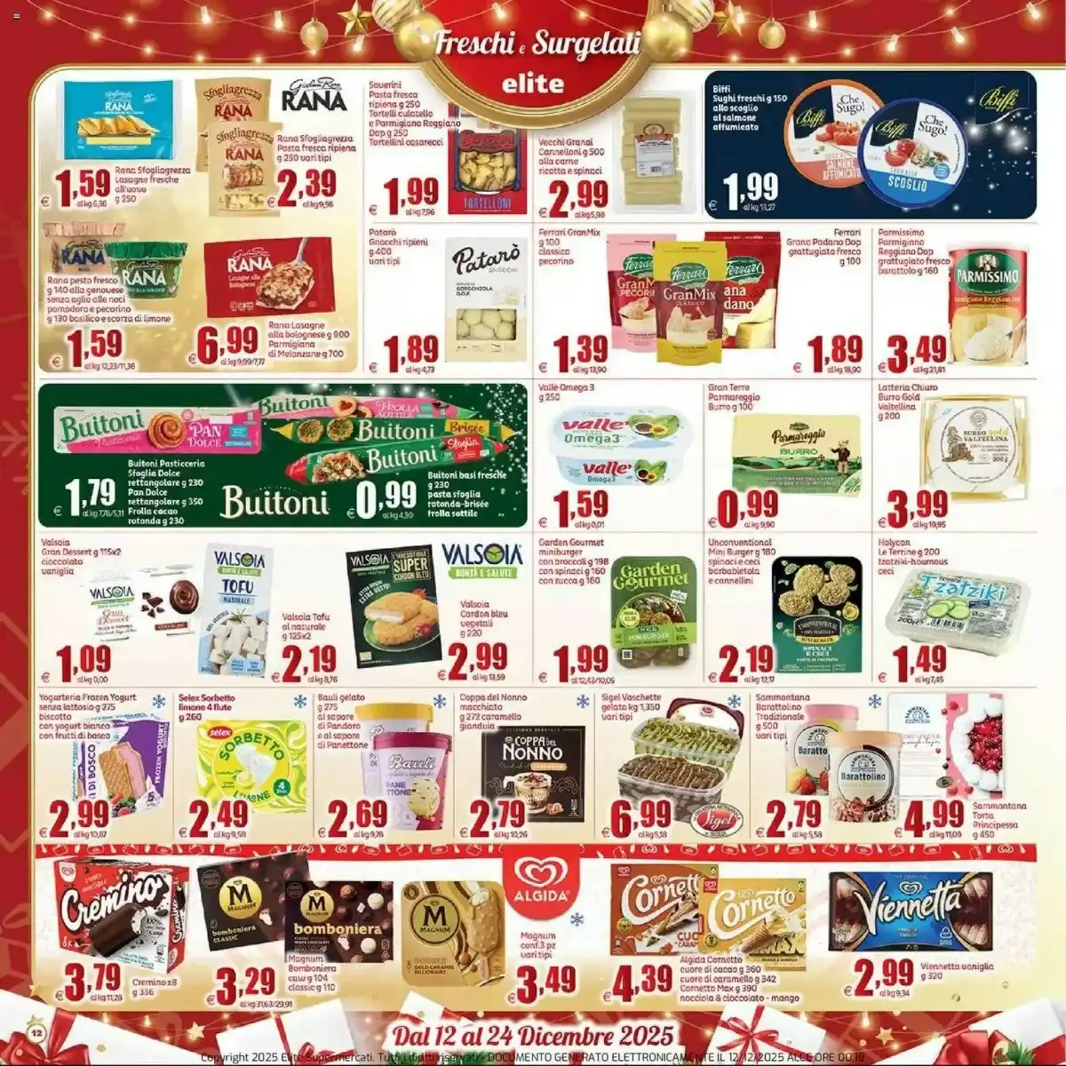 Volantino Elite Supermercati Natale 2025 - Pagina