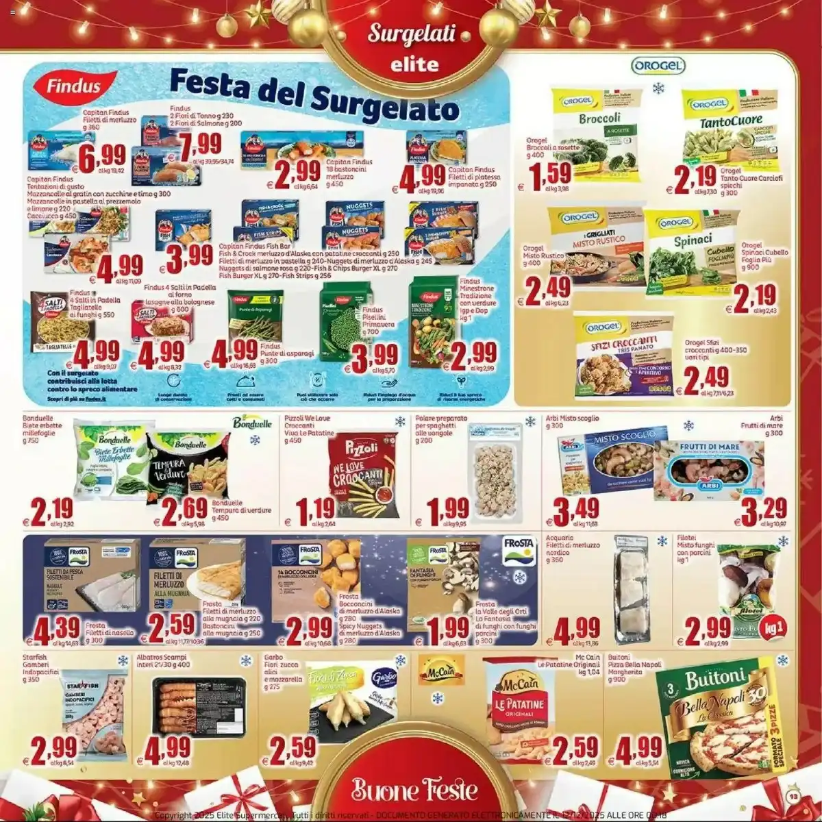 Volantino Elite Supermercati Natale 2025 - Pagina