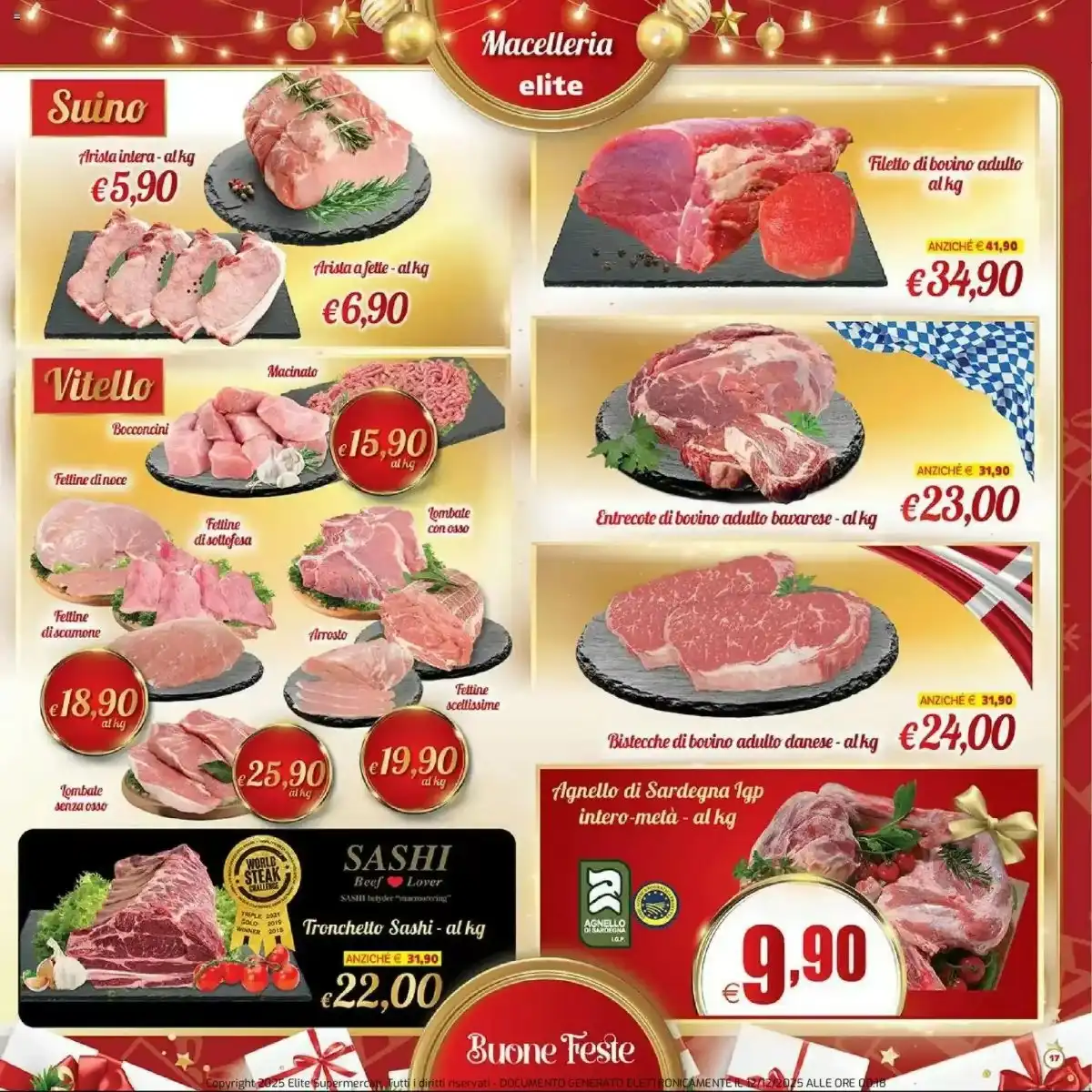 Volantino Elite Supermercati Natale 2025 4 – elite volantino 17