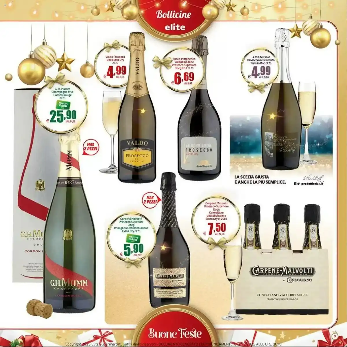 Volantino Elite Supermercati Natale 2025 - Pagina
