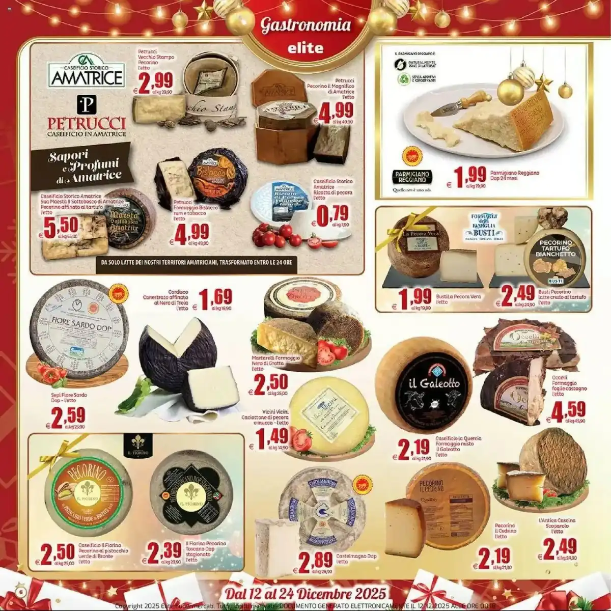 Volantino Elite Supermercati Natale 2025 - Pagina