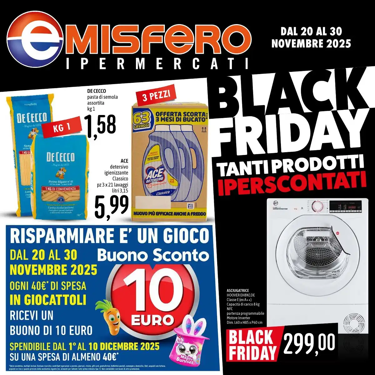 Volantino Emisfero Black Friday 2025 1 – emisfero volantino 1