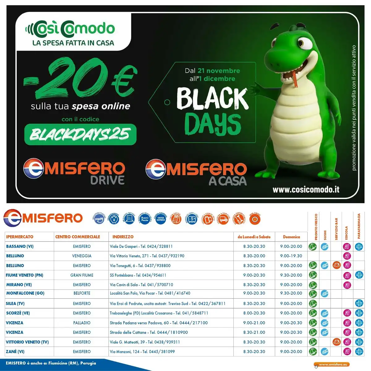 Volantino Emisfero Black Friday 2025 4 – emisfero volantino 16