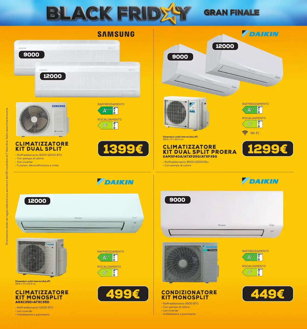 Volantino Euronics dal 26 novembre al 1 dicembre, 2025 anteprima 3 – euronics black friday 13