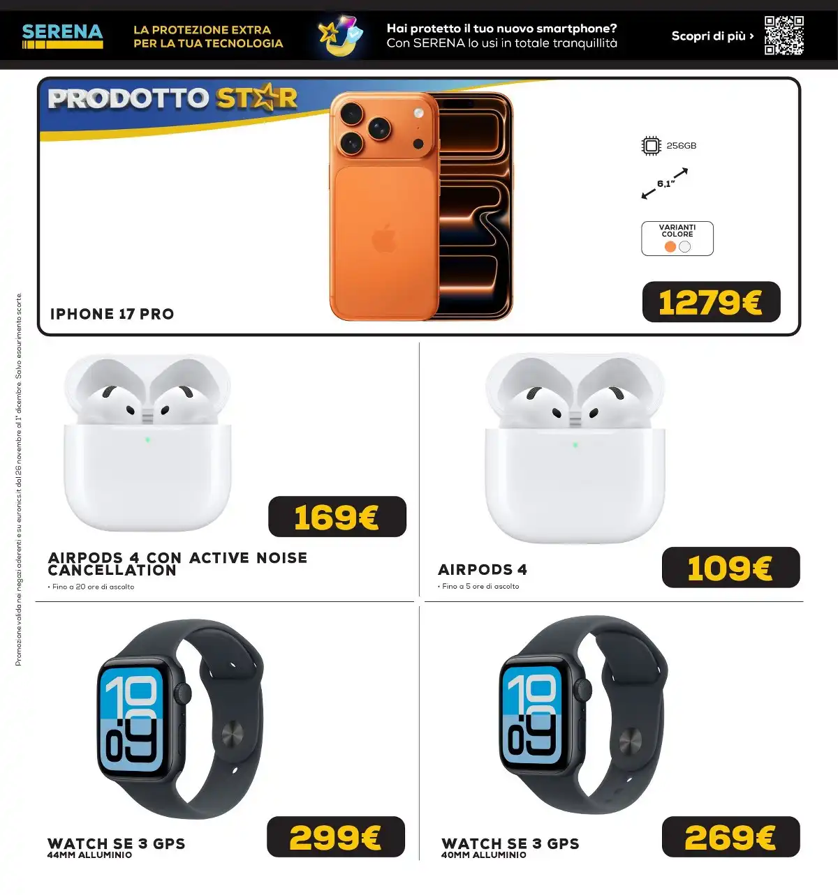 Volantino Euronics dal 26 novembre al 1 dicembre, 2025 anteprima 4 – euronics black friday 14