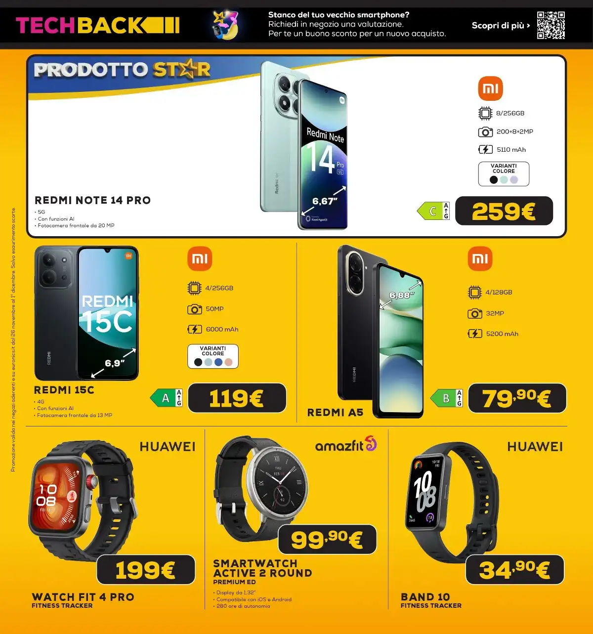 Volantino Euronics dal 26 novembre al 1 dicembre, 2025 anteprima 6 – euronics black friday 16