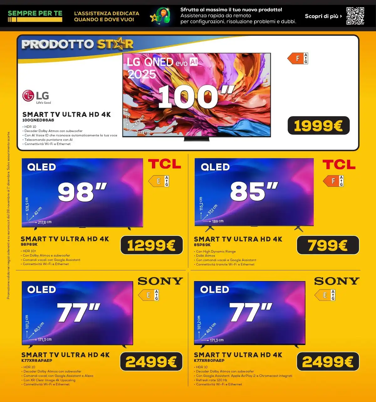 Volantino Euronics dal 26 novembre al 1 dicembre, 2025 anteprima 10 – euronics black friday 20