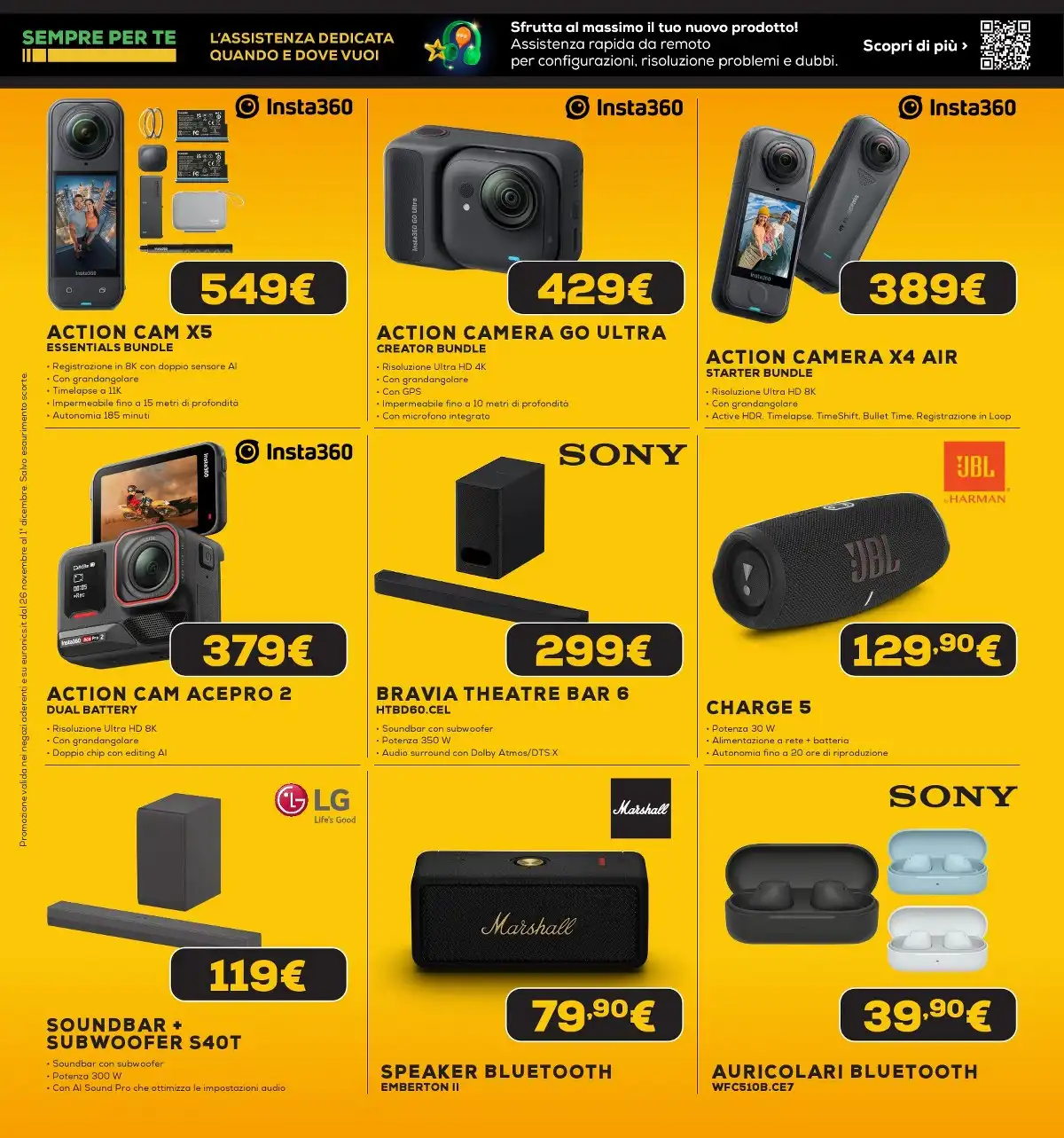 Volantino Euronics dal 26 novembre al 1 dicembre, 2025 anteprima 4 – euronics black friday 24