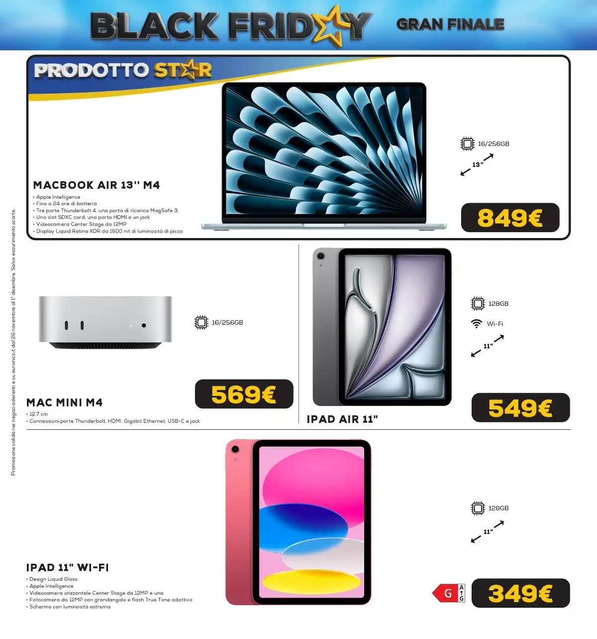 Volantino Euronics dal 26 novembre al 1 dicembre, 2025 anteprima 5 – euronics black friday 25